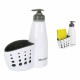 Organizador Quttin Utensilios de limpieza Blanco (18 Unidades)
