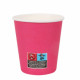 Set de Vasos Algon Cartón Desechables 200 ml Fucsia 36 Unidades (24 Piezas)