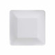 Plate set Algon Disposable White Cardboard Squared 18 cm (10 Units)