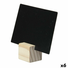 Pizarra Securit   Con soporte Set 9 x 10,5 cm 6 Unidades