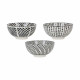 Bowl Alfares Nomi ø 15,5 x 7,7 cm Black 15 x 7,3 cm (18 Units)