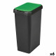 Cubo de Basura para Reciclaje Tontarelli IN7309 (6 Unidades) (29,2 x 39,2 x 59,6 cm)