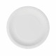 Set de Platos Algon Desechables Blanco Cartón 20 cm (36 Unidades)