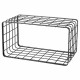 Holder Inde Grille Black 34 x 19 x 18 cm (2 Units)