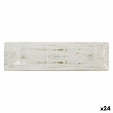 Fuente de Cocina La Mediterránea Idris Rectangular 30 x 8 x 2cm (24 Unidades)