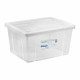 Caja de Almacenaje con Tapa Tontarelli Linea box 29 L 47 x 36 x 24,5 cm (6 Unidades)