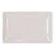 Bandeja de Aperitivos La Mediterránea Melamina Blanco Brillo 20 x 13 x 2 cm (24 Unidades)