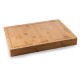 Tabla de cortar Quttin Bambú 45 x 35 x 1,2 cm (4 Unidades)