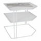 Estante Confortime Blanco Metal 23 x 23 x 20 cm Organizador (8 Unidades)