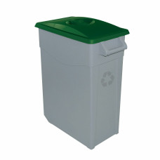 Cubo de Basura para Reciclaje Denox Verde 65 L