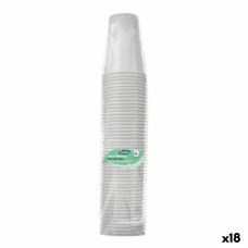 Set de Vasos Inde Blanco 300 ml 50 Piezas (18 Unidades)
