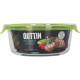 Lunch box Quttin Green 650 ml 15 x 15 x 6,5 cm (6 Units)