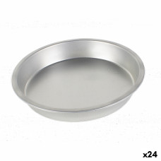 Bandeja para Horno Plateado 22 x 3,5 cm (24 Unidades)