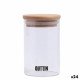 Transparent Glass Jar Quttin    6,5 x 11 cm Silicone 250 ml (24 Units)