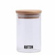 Transparent Glass Jar Quttin    6,5 x 11 cm Silicone 250 ml (24 Units)