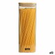 Tarro Quttin Bambú Cuadrado 2,15 L 10,2 x 28 cm (12 Unidades)