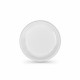 Set of reusable plates Algon White Plastic 17 x 17 x 1,5 cm (10 Units)