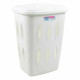 Cesto para la Ropa Sucia Tontarelli Laundry Con Tapa 45 L Blanco 41 x 33,2 x 54,5 cm (12 Unidades)