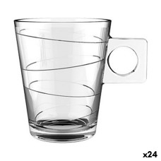 Juego de Tazas de Café Lima onda 80 ml (3 Piezas) (24 Unidades)