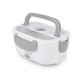 Electric Lunch Box Quttin 88459 1,05 L Grey 23 x 17 x 10 cm