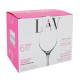 Wine glass set LAV Fame high 6 Pieces (6 Units)