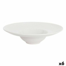 Pasta Dish La Mediterránea Bari Ivory Stoneware (6 Units) (25 x 6,6 cm)