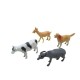 Animal figures Farm (4 pcs)