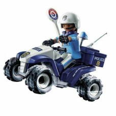 Vehicle Playset Playmobil Speed Quad City Action 71092 Police Officer (21 pcs)