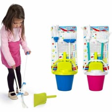 Set de Limpieza Cleaning Home 16 Cubo Escoba Recogedor Fregona