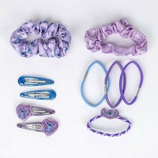 Accesorios para el Pelo Stitch Azul Morado 10 Piezas