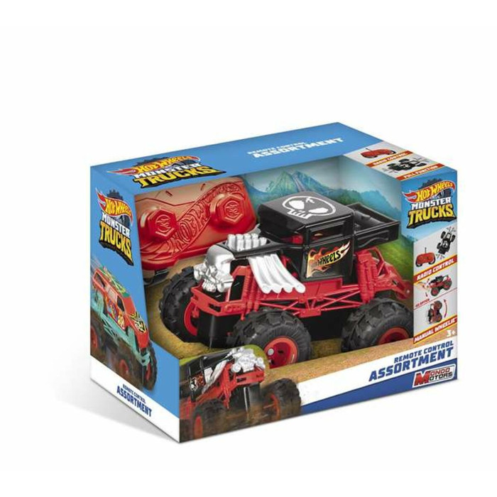 Remote-Controlled Car Hot Wheels mini Monster Truck 1:28 14,5 x 9,2 x 9 cm Remote-Controlled Car Hot Wheels mini Monster Truck 1:28 14,5 x 9,2 x 9 cm