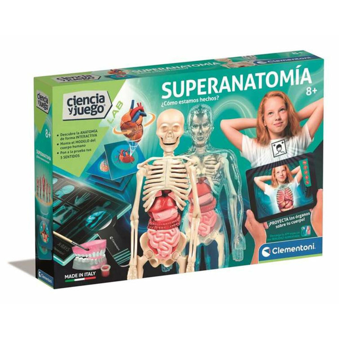 Juego de Ciencia Clementoni Superanatomía (ES) Juego de Ciencia Clementoni Superanatomía (ES)