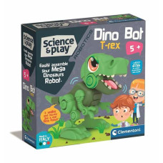 Juego de Construcción Clementoni Dino Bot T-Rex 20 x 20 x 6 cm Juego de Construcción Clementoni Dino Bot T-Rex 20 x 20 x 6 cm
