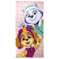 Toalla de Playa The Paw Patrol Rosa 70 x 140 cm Microfibra