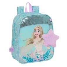 Child bag Frozen Hello Spring Light Blue 22 x 27 x 10 cm