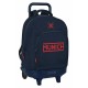 School Rucksack with Wheels Munich Flash Navy Blue 33 x 45 x 22 cm