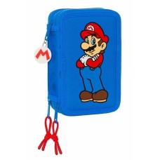 Triple Pencil Case Super Mario Play 12,5 x 19,5 x 5,5 cm