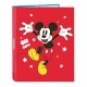 Ring binder Mickey Mouse Fantastic Red