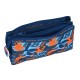 Triple Carry-all Hot Wheels Speed Club Orange Navy Blue 22 x 12 x 3 cm