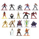 Set de Figuras Spider-Man 4 cm 18 Piezas