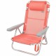 Folding Chair Colorbaby Flamingo Pink 48 x 46 x 84 cm Beach