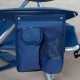 Folding Chair Colorbaby Dark blue 51 x 45 x 76 cm Beach