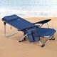 Folding Chair Colorbaby Dark blue 51 x 45 x 76 cm Beach