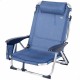 Folding Chair Colorbaby Dark blue 51 x 45 x 76 cm Beach