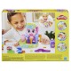 Juego de Plastilina Hasbro Playdoh Accesorios 6 Botes Peluquería