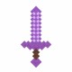 Espada de Juguete Minecraft Morado