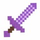 Espada de Juguete Minecraft Morado