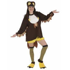 Costume for Adults Owl Lady (5 Pieces)