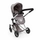 Doll Stroller Reig Combi Neo Pro 86 x 79 x 42 cm Grey