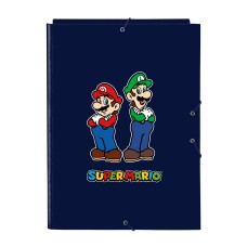 Folder Super Mario Navy Blue